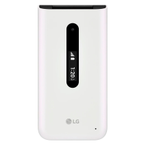 Celular LG Folder 2 LM-Y120K Tela LCD 2.8 Quad Band Branco