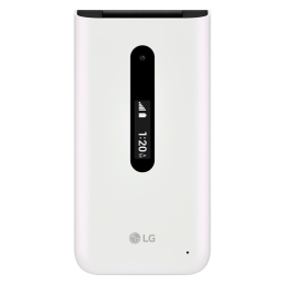 Celular LG Folder 2 LM-Y120K Tela LCD 2.8 Quad Band Branco