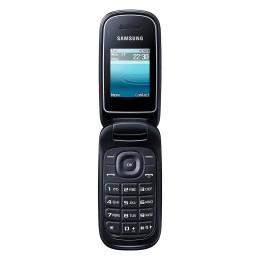 Celular Samsung E1272 Flip Dual SIM / 32GB / Tela 1,7'' - Preto