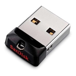 Pendrive Mini Sandisk 16gb Cruzer Fit Usb 2.0 Original