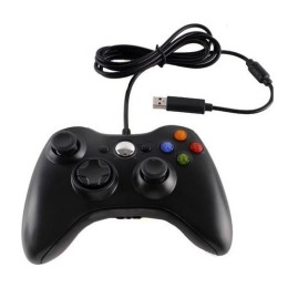 Controle Video Game Xbox 360 Pc Com Fio Joystick Manete X360