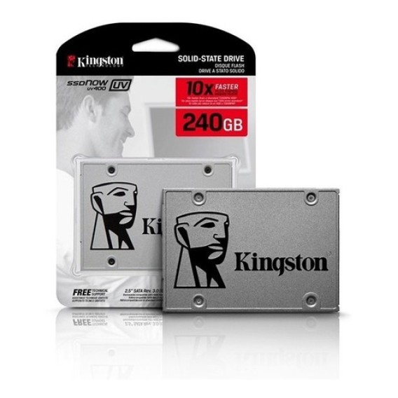 HD SSD Kingston SA400S37 240GB / 2.5" / SATA III - (SA400S37/240G)